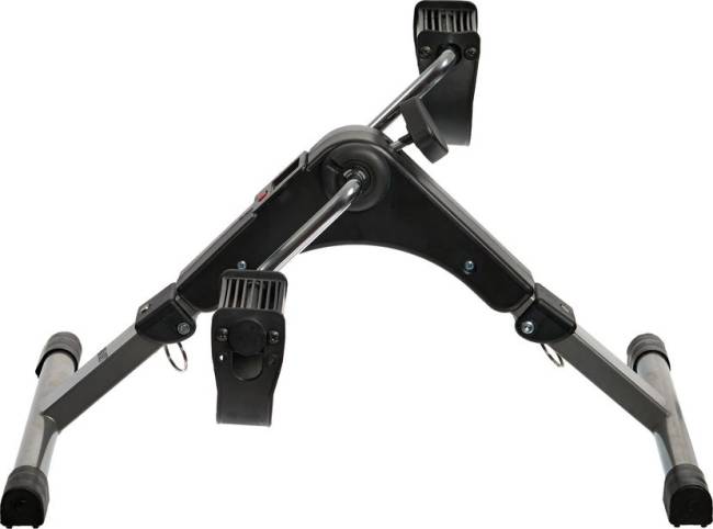 Мини велотренажер, складной черный