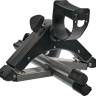 Мини велотренажер, складной черный