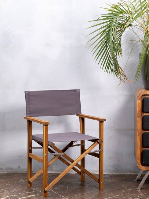 Кофейный комплект из акации ДИРЕКТОР темно-серый