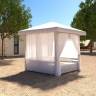 Беседка "Пляжная" с крышей Беседка "Пляжная" с крышей