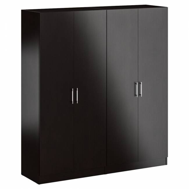 Два 2-х створчатых шкафа для одежды Стандарт цвет венге