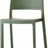 Стул пластиковый Kate зеленый 500х500х840 мм