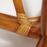 Кресло-качалка Милано/Milano (разборная) /без подушки/ натуральный ротанг, 58х136х103см, коньячный Cognac (коньяк) ротанг top quality
