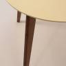 Стол Сканди К 100, Орех/Слоновая кость