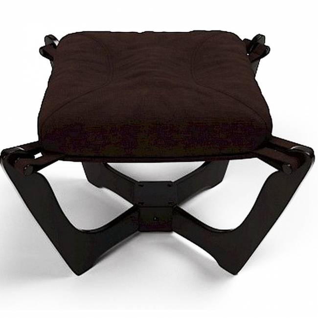 Пуф Альба, ткань шоколад