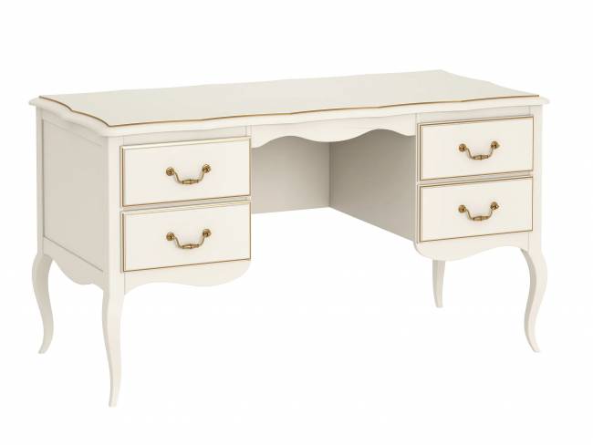 Стол письменный двухтумбовый Малонн Ави Белый