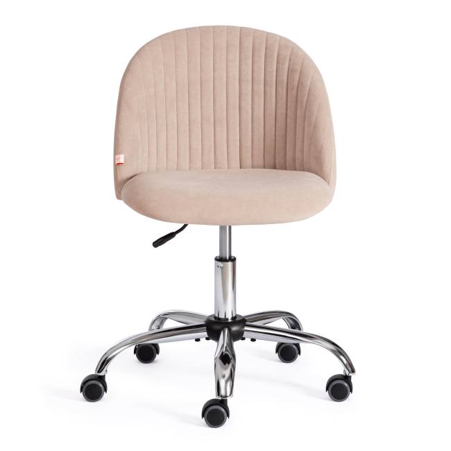 Кресло Мелоди/Melody флок , бежевый, 7 бежевый флок