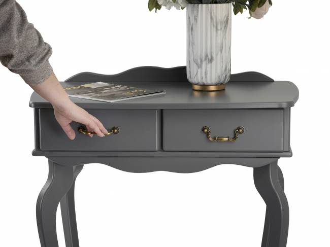 Консоль Берже 21 серый графит Консоль Берже 21 серый графит