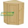 Шкаф навесной угловой 600 х 600 х 300 х 900 филенка, сосна, без покраски