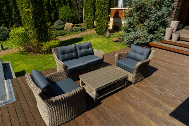 Диван 2-х местный "Венеция", коричневый