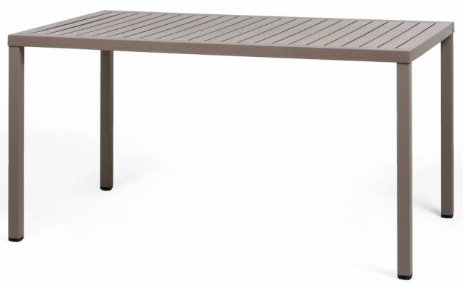 Стол пластиковый обеденный Cube 140x80 тортора 1400х800х755 мм