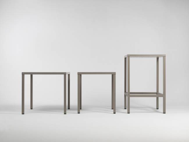 Стол пластиковый обеденный Cube 140x80 тортора 1400х800х755 мм