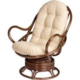 Кресло качалка 05/01 Темный коньяк