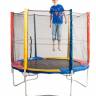 Батут Sundays Acrobat-D252 (с сеткой, разноцветный)