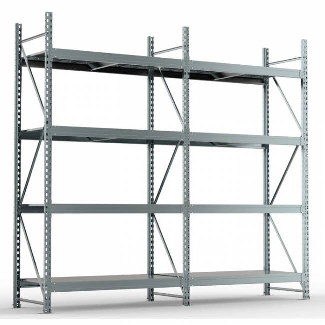 Стеллаж металлический SGR-V-Zn 1264-2,5-DS