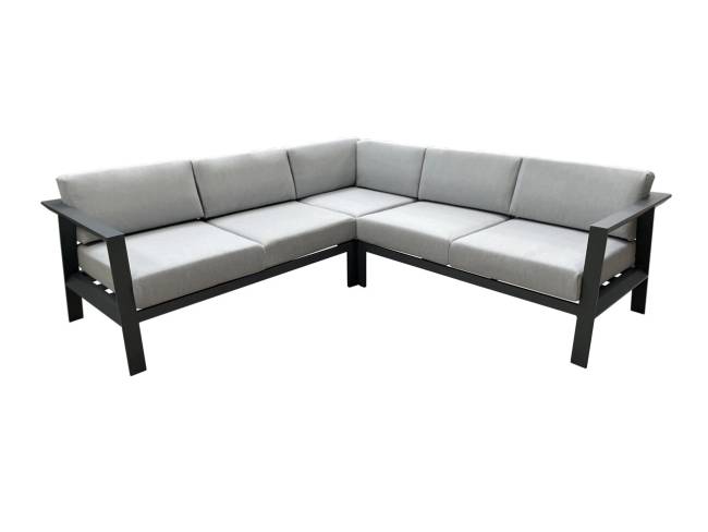 Угловой диван из алюминия Graphite