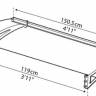 Дверной навес CANOPY AQUILA 1500 Дверной навес CANOPY AQUILA 1500
