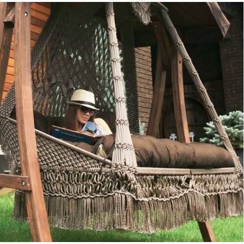 Подвесное плетеное кресло СЕАРА, без каркаса!!!