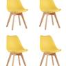 Стул FRANKFURT NEW желтый 4 шт
