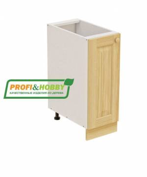 Тумба 300х530х720 + фасад сосна бесцветный лак