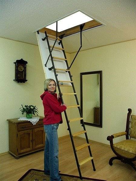 Чердачная складная лестница Stallux 280