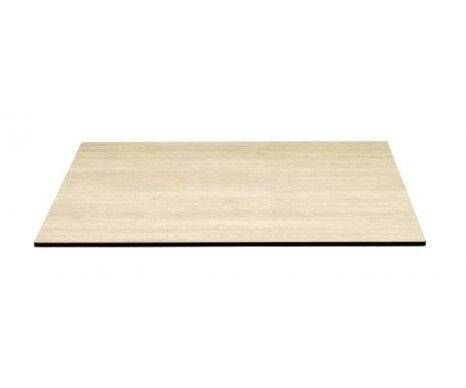 Столешница квадратная Compact Laminate для подстолья Nemo, Domino, Tiffany, Cross состаренный дуб тортора 800х800х10 мм