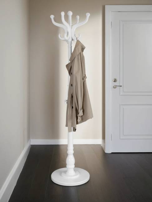 Вешалка напольная В 1Н белый