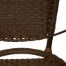 Кресло Bali (Бали) из искусственного ротанга, орех