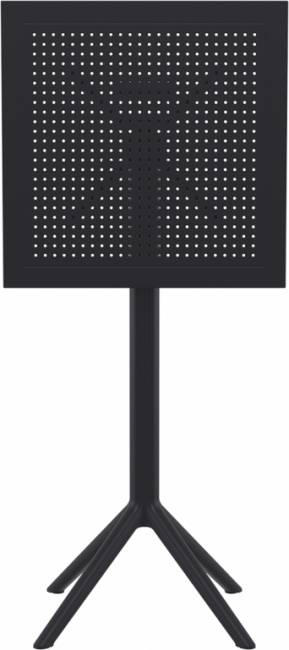 Стол пластиковый барный складной Sky Folding Bar Table 60 черный 600х600х1080 мм