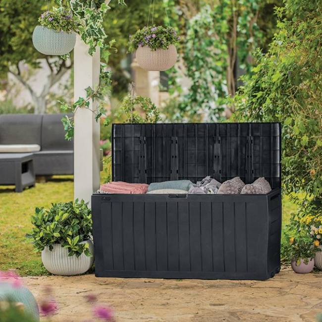 Сундук Марвел (MARVEL PLUS STORAGE BOX 270L), графит Сундук Марвел (MARVEL PLUS STORAGE BOX 270L), графит