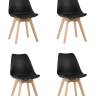 Стул FRANKFURT NEW черный 4 шт