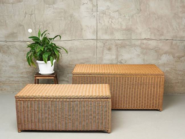 Набор из 2-х сундуков "KARL (140 и 120)", соломенный