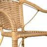 Кресло Bali (Бали) из искусственного ротанга, слоновая кость