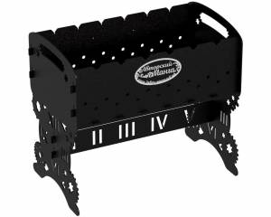 Мангал разборный "Время", сталь AISI304, 3мм