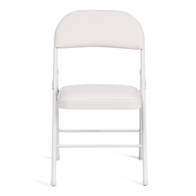 Стул складной Фолдер/Folder (мод.3022G)/1 шт. в упаковке каркас: металл, сиденье/спинка: экокожа, 46.5х47.5х79см, белый/белый белый каркас: металл, сиденье/спинка: экокожа Стул складной Фолдер/Folder (мод.3022G)/1 шт. в упаковке каркас: металл, сиденье/спинка: экокожа, 46.5х47.5х79см, белый/белый белый каркас: металл, сиденье/спинка: экокожа