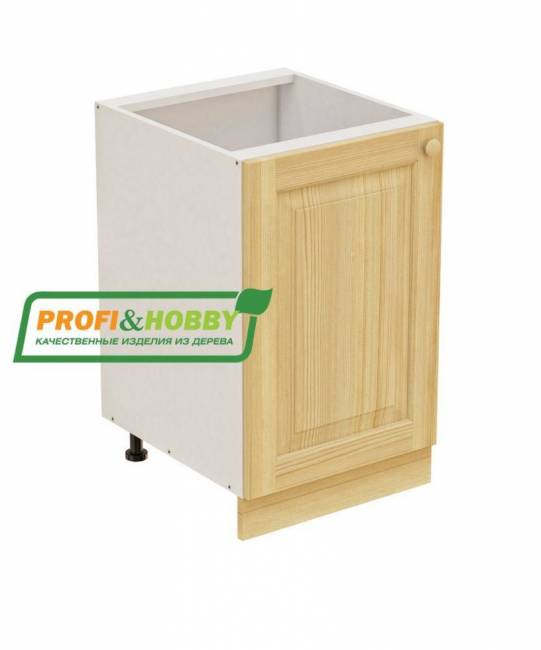 Тумба 500х530х720 + фасад сосна без покраски