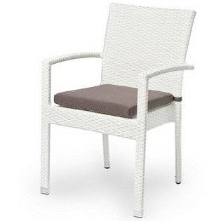 Плетеный стул MILANO, белый