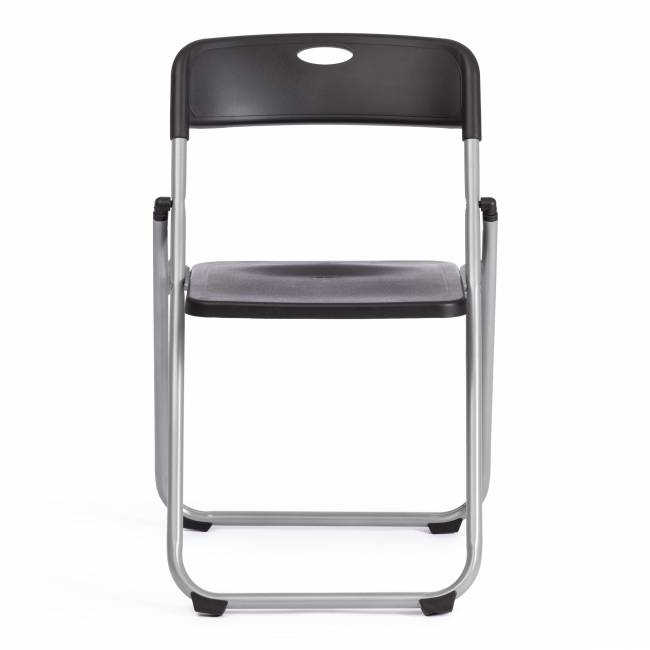 Стул складной Фолдер/Folder (мод.3017H) каркас: металл, сиденье/спинка: пластик, 49х46.5х73.5см, черный/серый  (Комплект из 6 шт.) черный, серый каркас: металл, сиденье/спинка: пластик