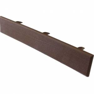 Заглушка торцевая для террасной доски WOOZEN, 139*24 мм