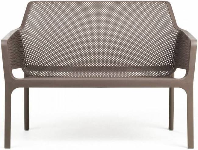 Диван пластиковый Net Bench тортора 1160х700х860 мм