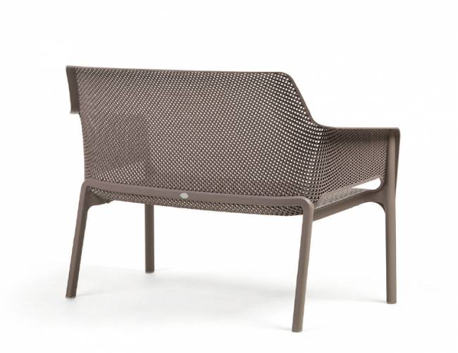 Диван пластиковый Net Bench тортора 1160х700х860 мм