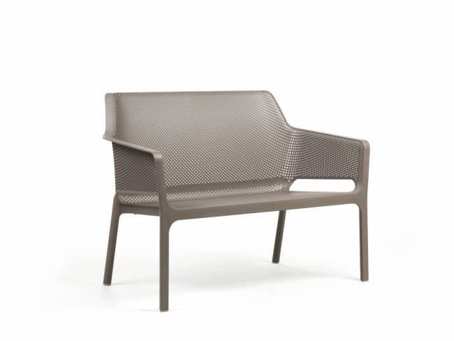 Диван пластиковый Net Bench тортора 1160х700х860 мм