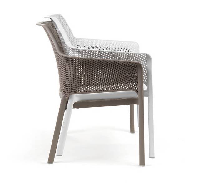 Диван пластиковый Net Bench тортора 1160х700х860 мм