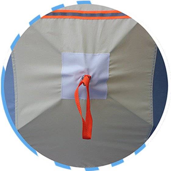 Палатка для зимней рыбалки Митек  Нельма Куб-2 Люкс (двухслойная)