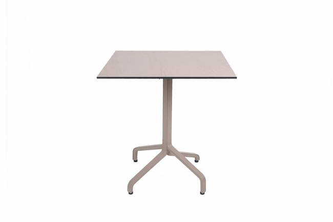 Стол складной квадратный Frasca Mini 70*70, тортора (база + столешница)