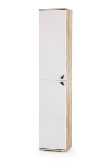 Глухие шкафы Бостон № 50 цвет дуб эндгрейн элегантный/фасады МДФ милк рикамо софт