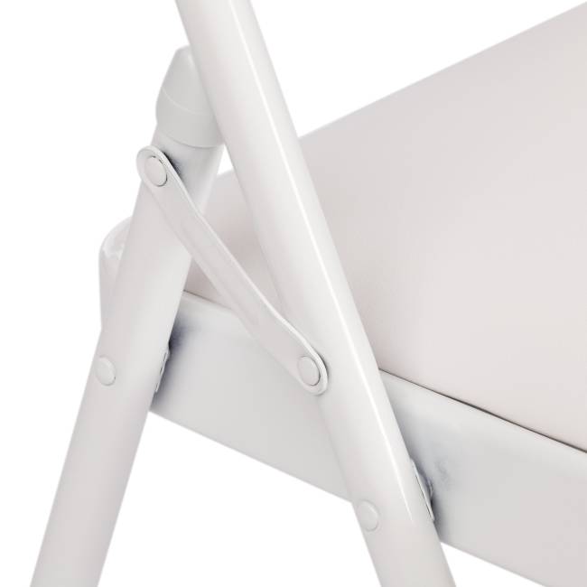 Стул складной Фолдер/Folder (мод.3022G) каркас: металл, сиденье/спинка: экокожа, 46.5х47.5х79см, белый/белый (Комплект из 6 шт.) белый каркас: металл, сиденье/спинка: экокожа Стул складной Фолдер/Folder (мод.3022G) каркас: металл, сиденье/спинка: экокожа, 46.5х47.5х79см, белый/белый (Комплект из 6 шт.) белый каркас: металл, сиденье/спинка: экокожа