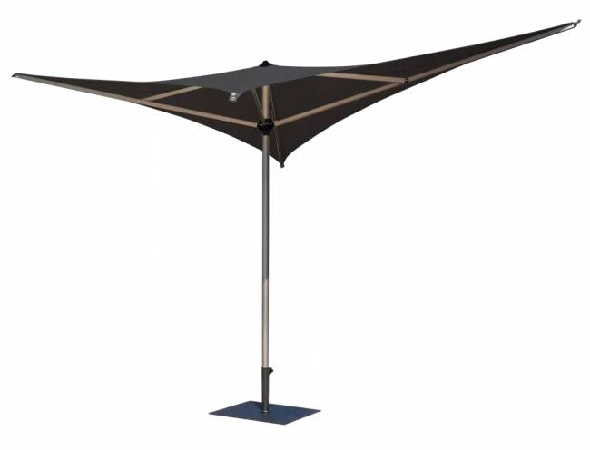 Зонт-парусник 2х2 м Vela Titanium титан, антрацит 2000х2000 мм Зонт-парусник 2х2 м Vela Titanium титан, антрацит 2000х2000 мм