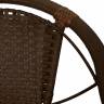 Кресло Denver (Денвер) из искусственного ротанга, орех