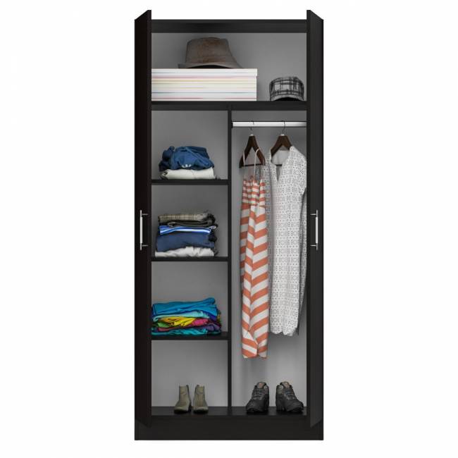 Шкаф 2-х створчатый Стандарт цвет венге